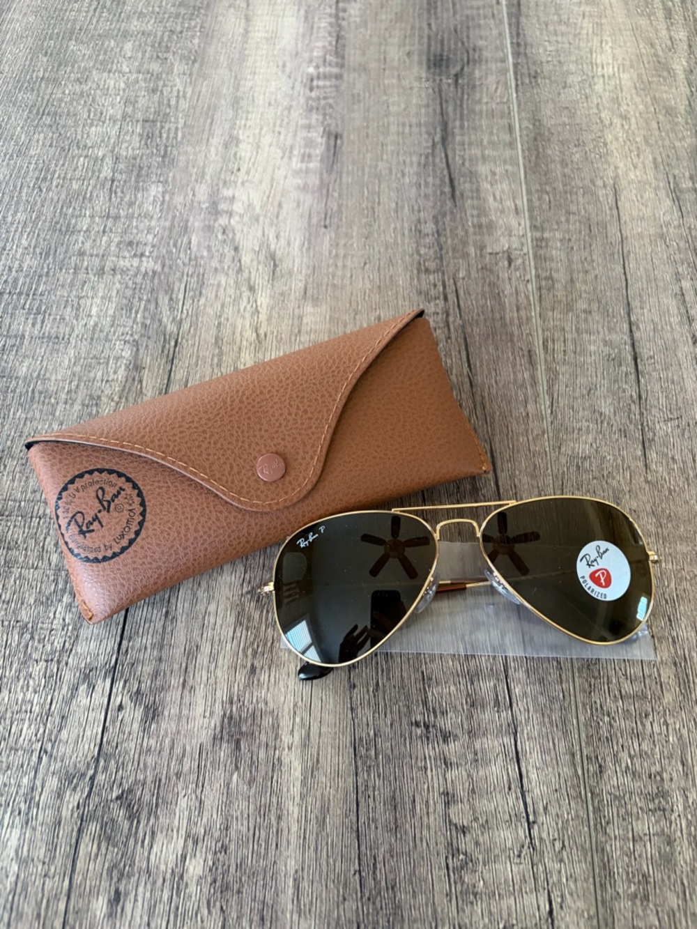 Ray-Ban Aviator Mens Sunglasses with Case - Picture 2 of 6